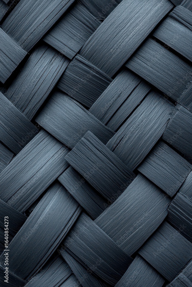 Aufkleber dark textured woven material pattern with overlapping strips and visible grain.