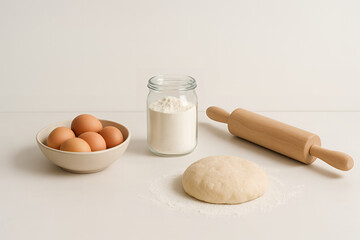 baking ingredients for baking cookies