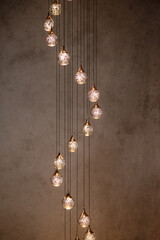 The warm light emanating from within each globe creates a dazzling display of sparkles and...
