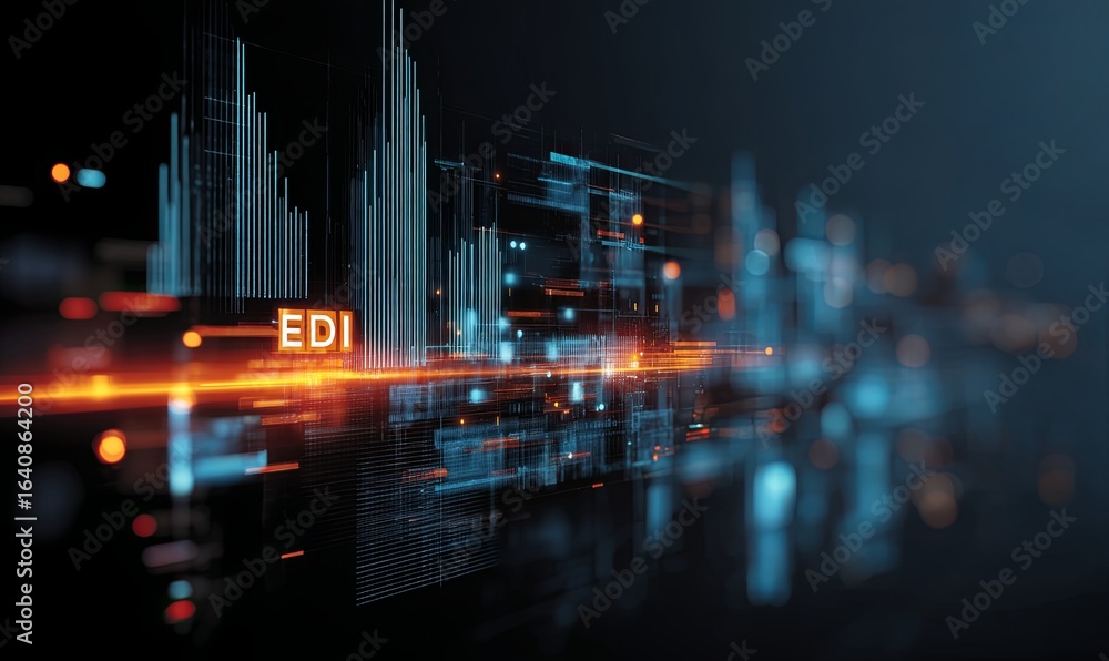Poster Digital visualization of electronic data integration in a modern setting