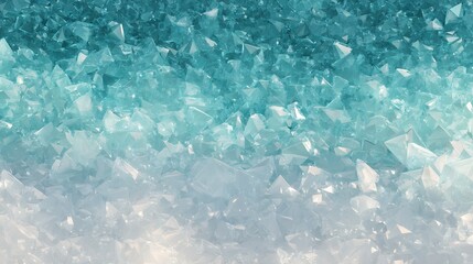 Beautiful blue crystal texture background with a gradient effect