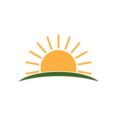 sun ilustration design