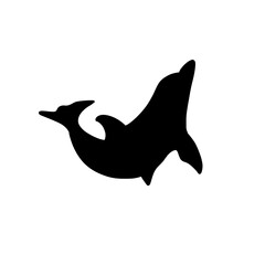Dolphin silhouette