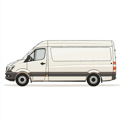 a delivery van