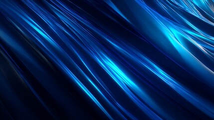 Fototapeta premium Abstract background with blue light lines for modern design concept