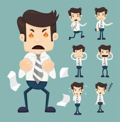 flat design concept illustration for web design and development