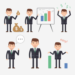 flat design concept illustration for web design and development