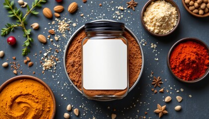 reusable shopping basket mockup with veggies