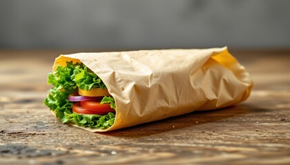 blank address label mockup on envelope, daylight