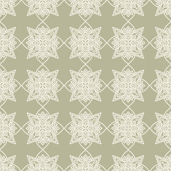 Seamless lace floral background. Luxury texture for wallpaper, wedding designs, invitation, fabric, Vector illustration.