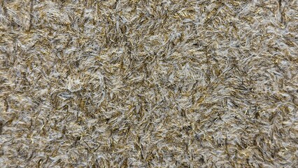 Intricate Texture of White and Golden Fibers — Perfect for Elegant Design, Packaging, Textile Prints, and Artistic Concepts