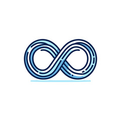 Flat infinity loop for continuity