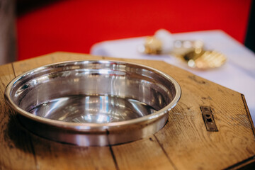 Chrzest święty w kościele