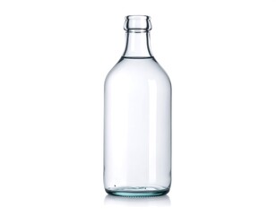 Clear glass bottle of water (1)