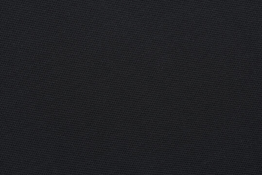 black knitwear cotton fabric sample for background