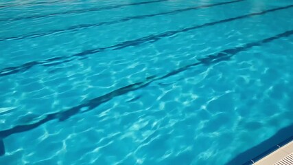 Summer Cannonball Pool Clear Blue Water