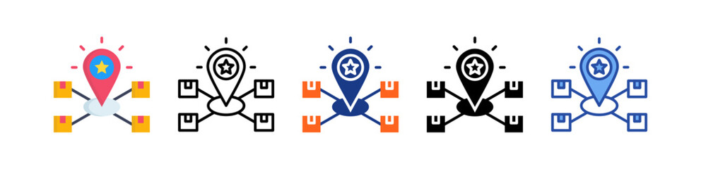 Brand Positioning Icon