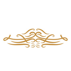 Obraz premium golden frame with floral ornament