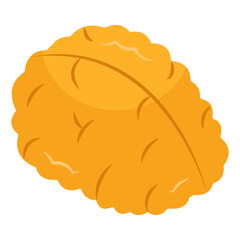 Modern design icon of brain