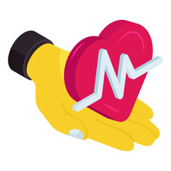 Perfect design icon of heart