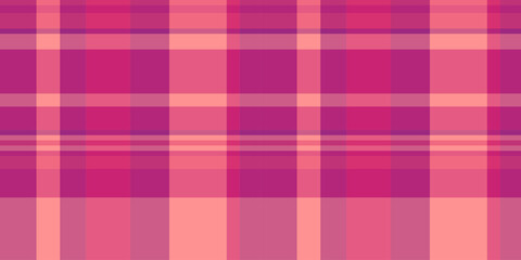 Elegant pink and coral plaid pattern.  Perfect for textile design, fashion, websites, or as a stylish background.  Subtle color variations create visual interest.