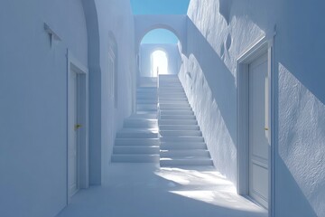 White Architecture Sunlight