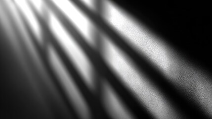 Window shadows on wall