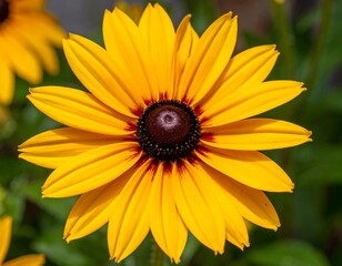 Close-up of a bright yellow flower (1)