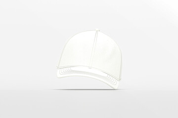 CAP MOCKUPS BLANK 3D