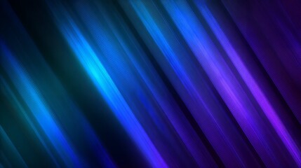 Fototapeta premium Abstract background with diagonal light streaks in shades of blue and purple