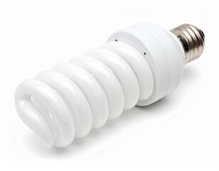 A broken light bulb, representing household waste and recycling.