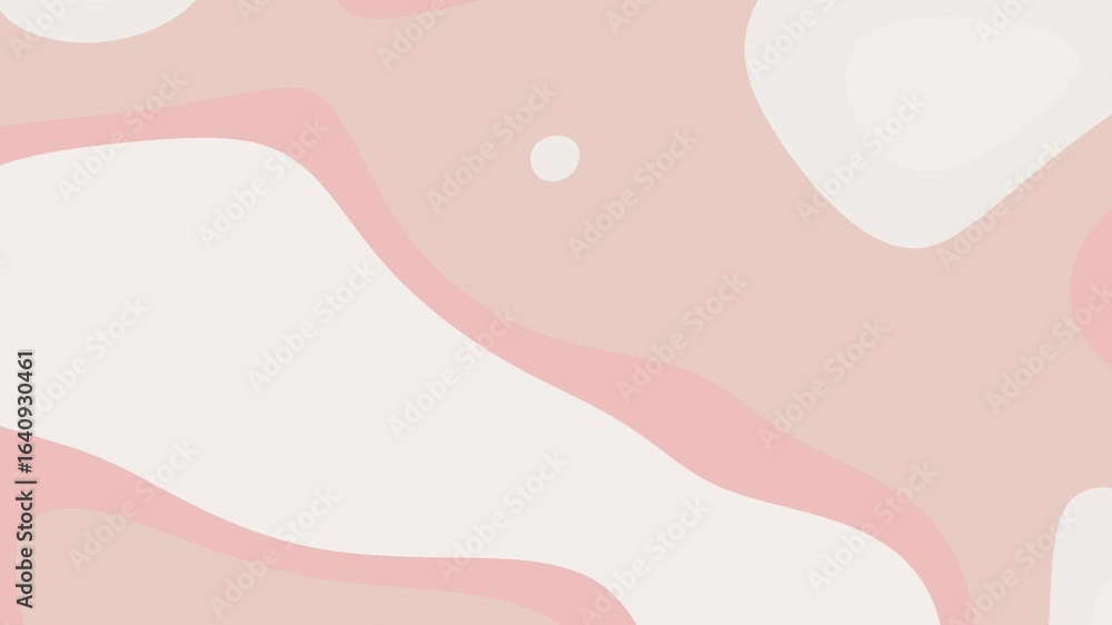 Poster soft layered abstract backdrop features cream, blush, and rose organic shapes. ideal for subtle back