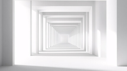 Fototapeta premium 3d render of a modern architecture