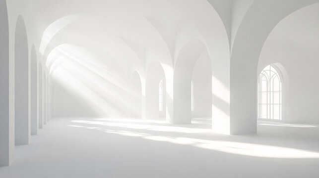 3d render of a modern architecture