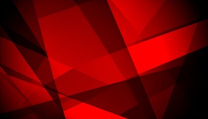Abstract dark black and red technology geometric background features sharp lines and shapes, creating a modern futuristic atmosphere. It blends digital aesthetics with bold colors, evoking innovation,