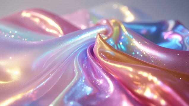 Lustrous color range featuring a pearlescent gradient