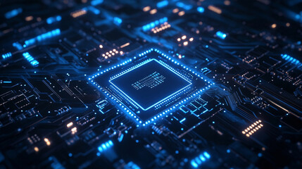 Fototapeta premium electronic circuit board
