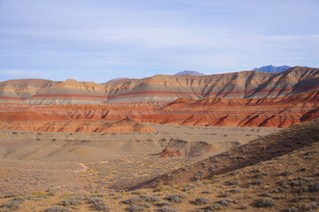 Naklejka premium red rock canyon