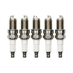 engine spark plug Isolated on transparent background.