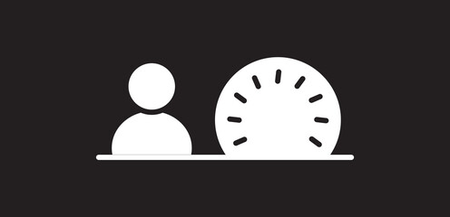 Office hours icons set in black and white stroke lines. Hierarchy Icon Collection With Multiple Styles. hours line icon vector illustration set