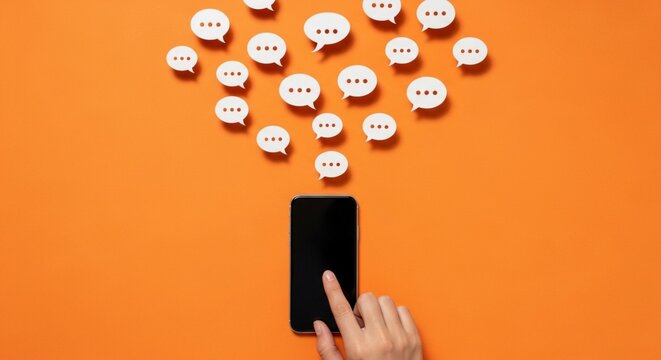 Mobile Messaging Communication – Modern Chat & Texting Trends.