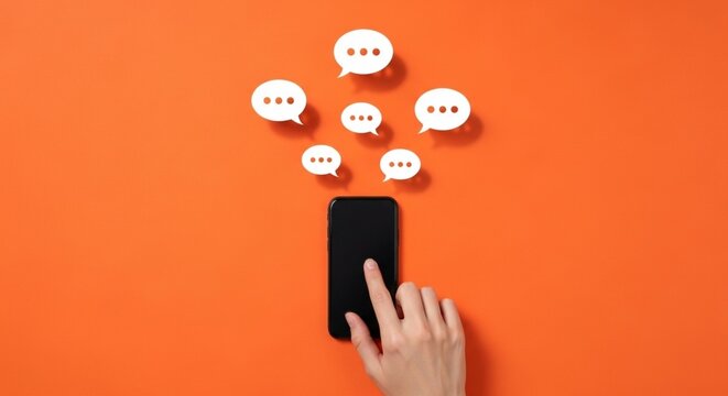 Mobile Messaging Communication – Modern Chat & Texting Trends.