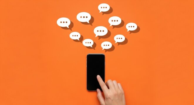 Mobile Messaging Communication – Modern Chat & Texting Trends.