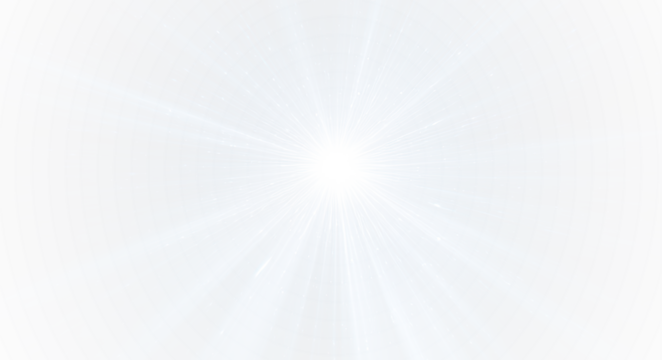 Radiance flare illuminating sunny space horizon - Powered by Adobe