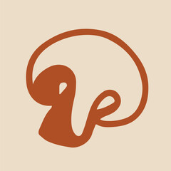 Restaurant. Abstract drawing vegetables. Sketch, ink, line art, vector	