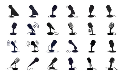 AI Technology and Innovation Icon Set – Artificial Intelligence, Neural Network, Automation, Machine Learning, Cybersecurity, and Communication Vector Bundle