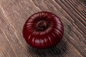 Ripe purple onion for cooking