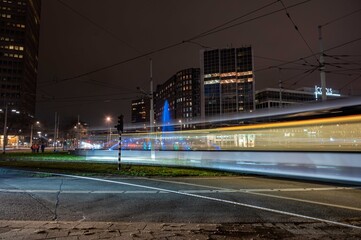 traffic at night