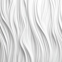 Obraz premium Abstract white wavy lines