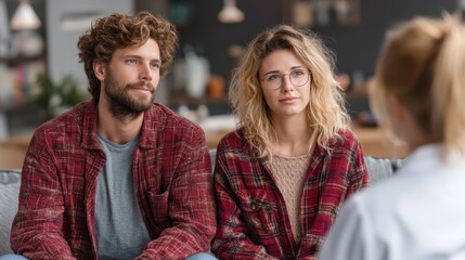 Couple Therapy Session: Relationship Counseling, Mental Health